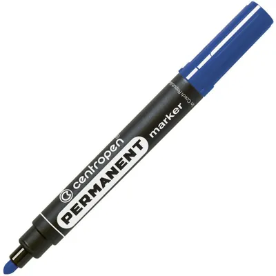 Produktbild von Centropen Marker 8866/8566 permanent blau rund