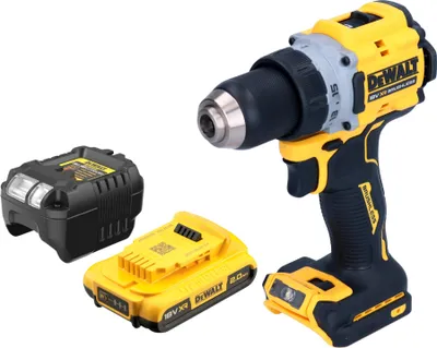Produktbild von DeWalt DCD 800 D1 Akku Bohrschrauber 18 V 90 Nm Brushless + 1x Akku 2,0 Ah + Ladegerät