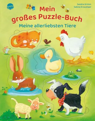 Produktbild von Mein großes Puzzle-Buch. Meine allerliebsten Tiere