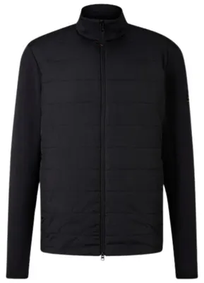 Produktbild von Bogner Herren Skipullover Größe M Schwarz, wärmeisolierend und atmungsaktiv