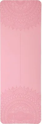 Image de Tapis de yoga TPE, rose clair, antidérapant, 10 mm