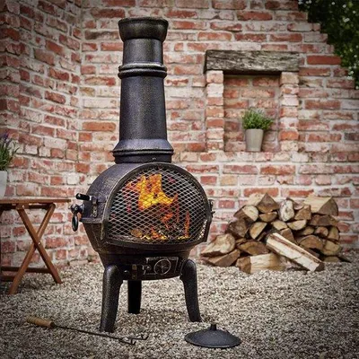 Zdjęcie produktu dla Grzejnik ogrodowy, ogrzewanie zewnętrzne, stal nierdzewna, 50 cm