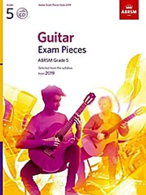 Produktbild von Guitar Exam Pieces from 2019, ABRSM Grade 5, with CD