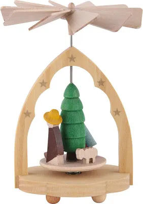 Productafbeelding van Eénlaags kerstdecoratie "Warmte van de geboorte" (10 cm) van Richard Glässer