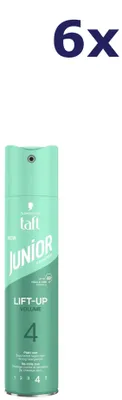 Obrázek produktu pro 6x lak na vlasy Junior Ultra Lift-Up Volume (250 ml)