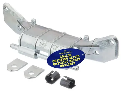 Türscharnier für Waschmaschine, 132 mm, passend für Bosch/Siemens