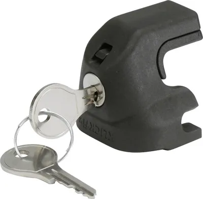 Produktbild von Klickfix UniKlip2 Steckschloss, für UniKlip2 Gepäckträgeradapter, schwarz, AS