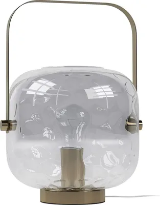 Produktbild von home24 Tischleuchte - 1-flammig - Glas / Eisen