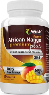 Produktbild von WISH African Mango 60 Tabletten Gewichtsverlust Diät