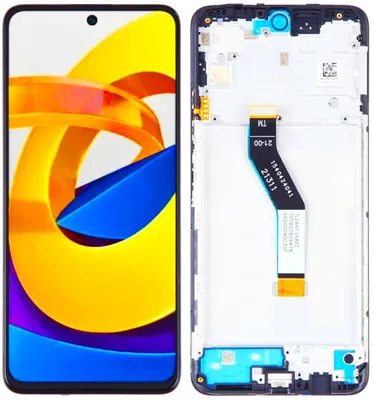 Produktbild von Original LCD-Display und Touchscreen, Ersatzbildschirm für Xiaomi Poco M4 Pro 5G IPS Rahmen REF, Ersatzteile für Smartphone