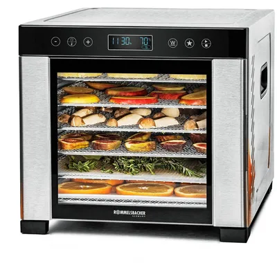 Produktbild von Rommelsbacher DA 950, Schwarz, Edelstahl, Edelstahl, LCD, 99 h, 6000 cm², 380 x 394 mm