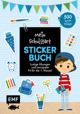 Obrázok produktu pre Mein Schulstart Stickerbuch (blau)