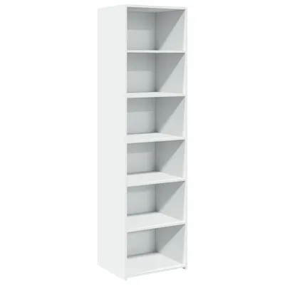 Produktbild von Highboard Weiß 50x41x185 cm Holzwerkstoff