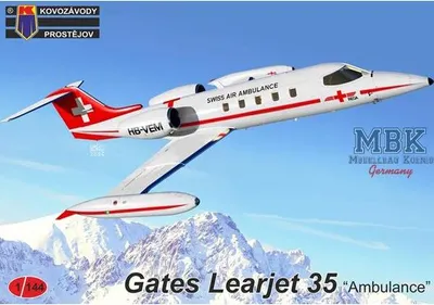 Produktbild von Kovozavody Prostejov KPM14409 Gates Learjet 35 Ambulance