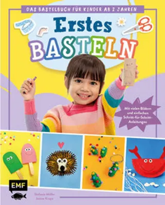 Produktbild von Erstes Basteln - Das Bastelbuch für Kinder ab 2 Jahren