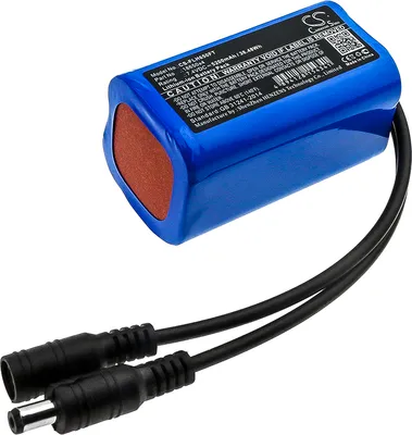 Zdjęcie produktu dla TECHTEK Bateria kompatybilny z zastępuje 18650x4