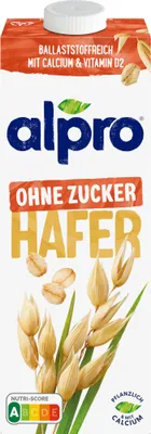 Produktbild von Alpro ovsený nápoj bez cukru UHT vegánsky a bez laktózy 1000 ml