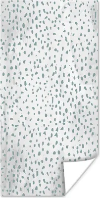 Produktbild von MuchoWow® Poster Polka dots - Marmor - Weiß 20x40 cm - Plakat - Foto