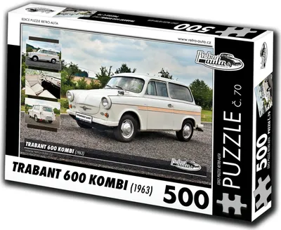 Immagine prodotto di Puzzle RETRO-AUTA n. 70 Trabant 600 KOMBI (1963) 500 pezzi