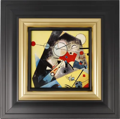Immagine prodotto di Goebel Wandbild Kandinsky - Ruhige Harmonie, Porzellan, Bunt, 18.5 cm, 67075561