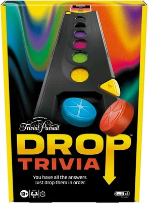 Produktbild von Hasbro Gaming Trivial Pursuit Droppen oder Floppen, 13 Jahr(e), 15 min