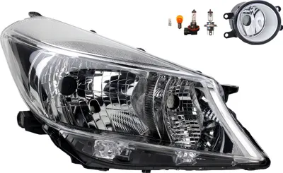 Produktbild von Scheinwerfer passend für Toyota Yaris XP13 09/11-07/14 H4 R + Nebel+Leu. 811300D450 812100D040 1608422280 3550157L00 3550157L01 812100D Johns