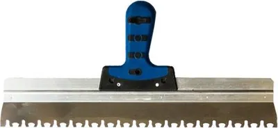 Produktbild von Flächenspachtel, rostfrei, mit Softgriff 500 mm, Trapezzahnung