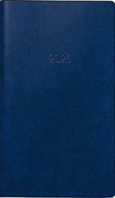Produktbild von 2026 Brunnen Taschenkalender 746 A6 dunkelblau