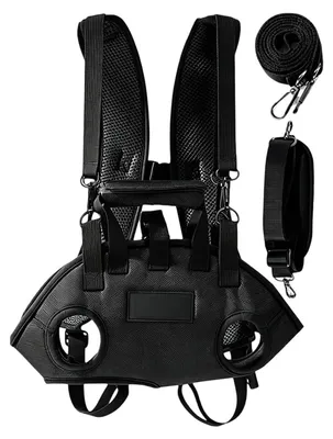 Image de Harnais pour chien Ademend, conçu pour le vélo électrique