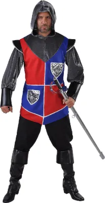 Produktbild von M216256-A-XL Herren Ritterkostüm Rittergewand Kreuzritter Gr.XL