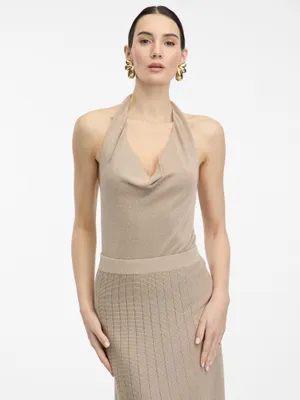 Produktbild von Orsay Goldenes Damen-Top mit Ausschnitt 1001263118000__M