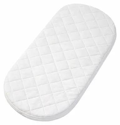Moseskorb-Matratze oval 74x28x3 cm Mikrofaser antibakteriell