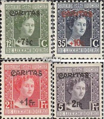 Produktbild von Briefmarken Luxemburg 1924 Mi 148-151 (kompl.Ausg.) postfrisch Großherzogin Adelheid