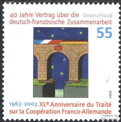 Produktbild von Briefmarken BRD (BR.Deutschland) 2003 Mi 2311 (kompl.Ausg.) FDC Zusammenarbeit