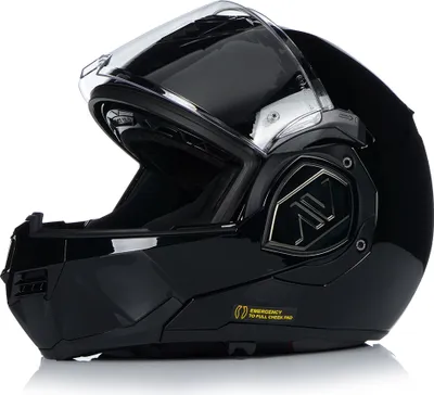Obrázek produktu pro Výklopná přilba se sluneční clonou | LS2 FF906 ADVANT | Motocyklová přilba výklopná helma 180º | Motocyklová přilba skládací | Certifikát ECE 22.06 | 3XL (65-66cm)