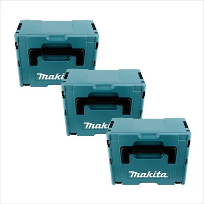 Produktbild von Makita MAKPAC Systemkoffer Gr. 3 im 3er-Set