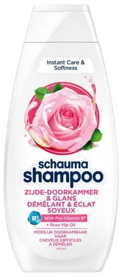Produktbild von Schauma Shampoo Seide – Leichtes Kämmen & Glanz (400 ml)