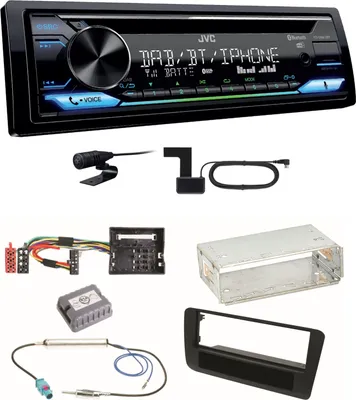 Produktbild von JVC KD-DB912BT Digitalradio Bluetooth Einbauset für Audi A1