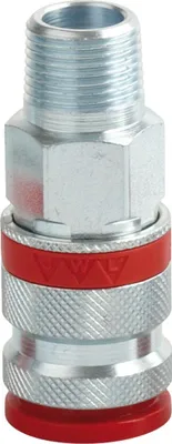 Image de Raccord en acier JWL DN 7,8 BSP avec filetage extérieur 3/8