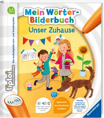 Produktbild von Ravensburger tiptoi® Buch Mein Woerter-Bilderbuch: Unser Zuhause