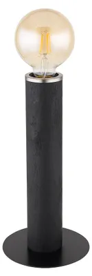 Produktbild von LED Tischleuchte, Holz, schwarz matt, H 30,5 cm