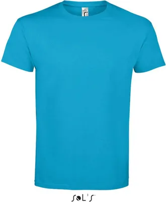Produktbild von SOLs 11500 | Imperial Herren T-Shirt Uni - Farbe: Aqua - Größe: 5XL