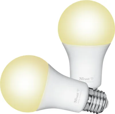 Produktbild von Trust 71298, Intelligentes Leuchtmittel, WLAN, Weiß, LED, E27, A-Form