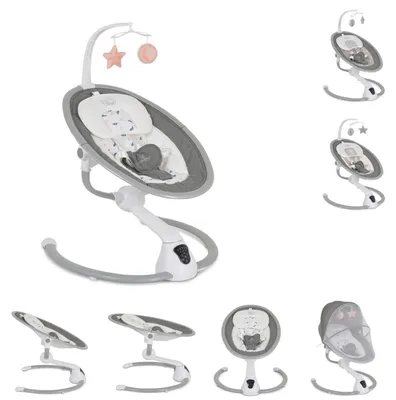Immagine prodotto di Cangaroo Swing Cloud sdraietta per bambini musica timer funzione altalena mobile telecomando rosa