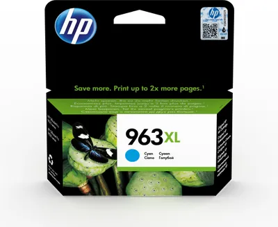 Produktbild von HP 3JA27AE Tintenpatrone cyan No. 963 XL