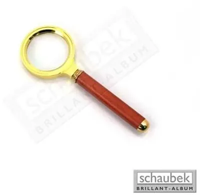 Produktbild von Schaubek lp4316 Premium-Stiellupe mit 5facher Vergrößerung, Durchmesser 36 mm