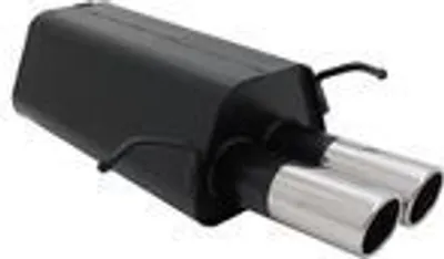 Produktbild von Novus Sportendschalldämpfer für Mercedes C-Klasse (W203/203K) 2 x 76mm SR-Design