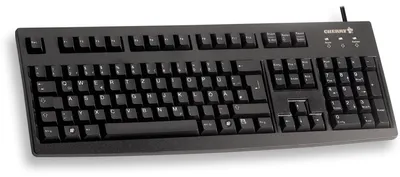 Produktbild von CHERRY G83-6104 Tastatur Universal USB QWERTY US Englisch Schwarz