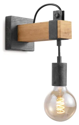 Produktbild von Home Sweet Home Vintage Wandlampe Denton | 10/20/23cm | antraciet E27