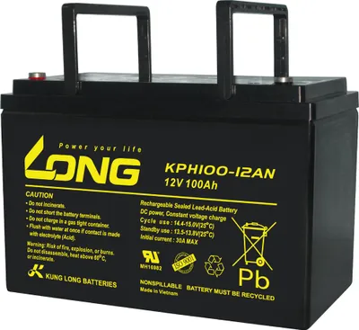 Immagine prodotto di Batteria Kung Long 12V 100Ah Pb Batteria al piombo gel KPH100-12AN Longlife